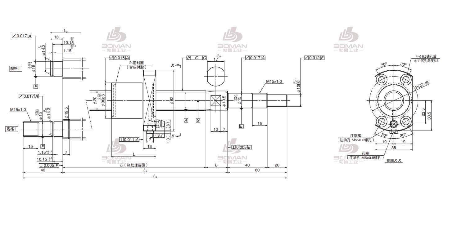 PSS2030N1D1035-PSS紧凑型滚珠丝杠