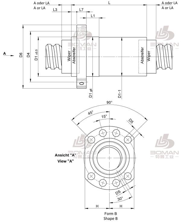 STEINMEYER施坦梅尔 3416/12.40.7,5.4N steinmeyer丝杠钢珠