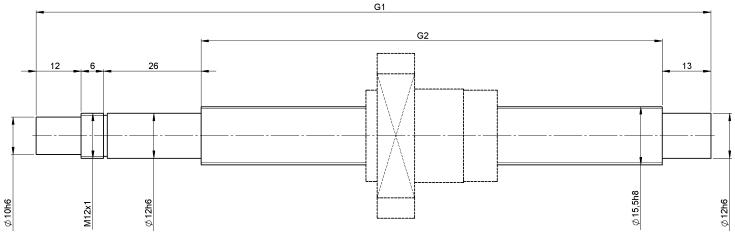 STEINMEYER施坦梅尔 2422/20.16.470.527 steinmeyer 丝杠