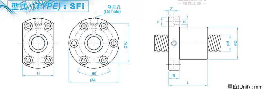 TBI SFI04005-4 tbi滚珠丝杆价格