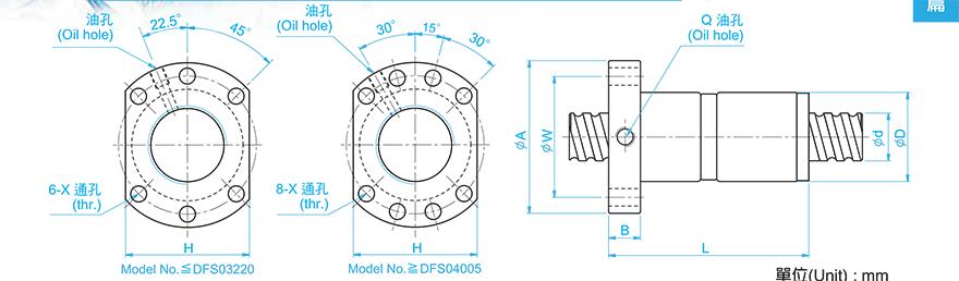 TBI DFS05012-3.8 tbi微型滚珠丝杆