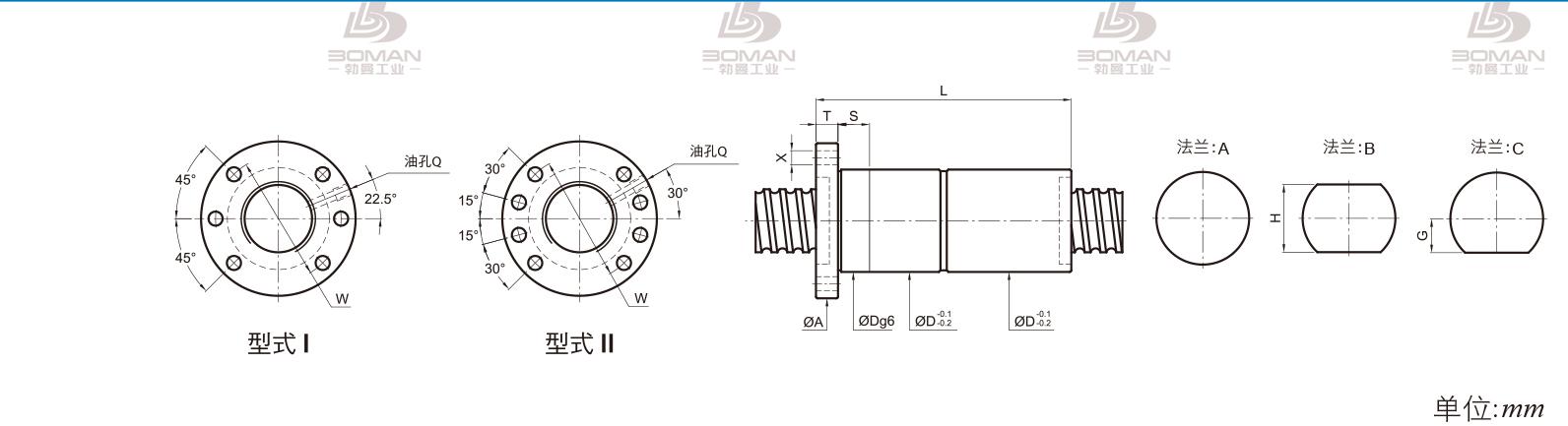 PMI FDDC3608 PMI丝杠R25