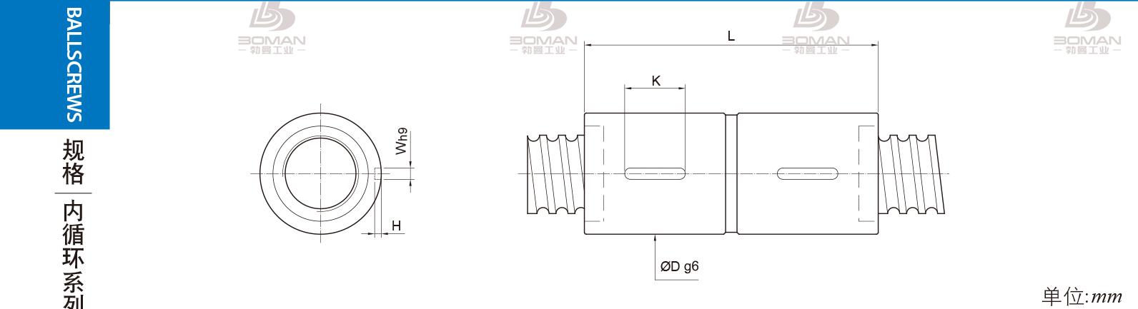 PMI RDIC3208-3 pmi丝杆型号说明