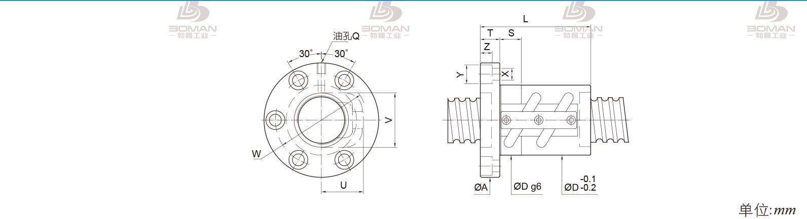 PMI FSVC8012 pmi丝杆滚珠规格