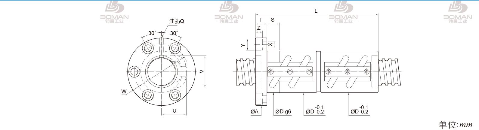 PMI FDVC-5012-2.5 PMI TBI研磨级滚珠丝杆