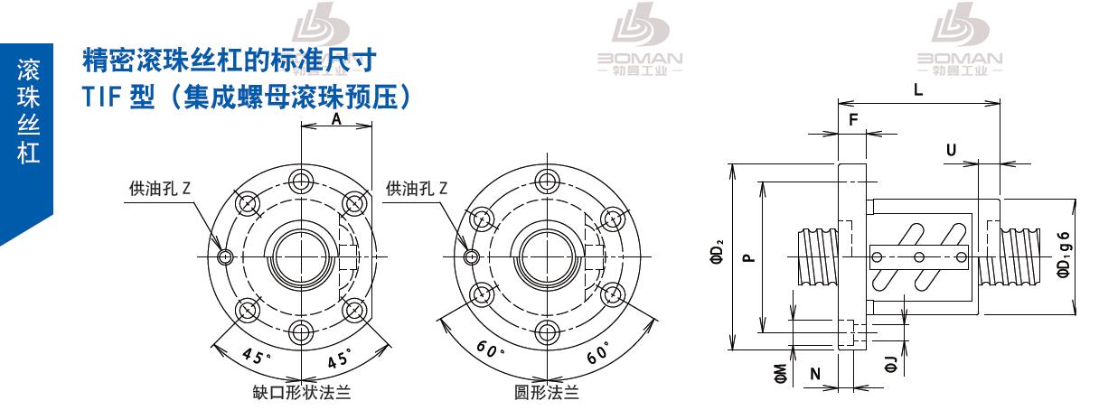 TSUBAKI 25TIFC8 tsubaki 丝杆